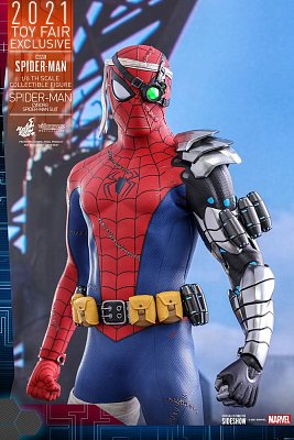 Spider-Man Videogame Masterpiece Actionfigur 1/6 Cyborg Spider-Man Suit 2021 Toy Fair Exclusive 30cm