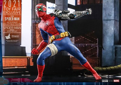 Spider-Man Videogame Masterpiece Actionfigur 1/6 Cyborg Spider-Man Suit 2021 Toy Fair Exclusive 30cm