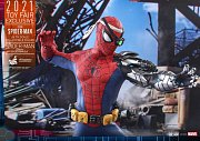 Spider-Man Videogame Masterpiece Actionfigur 1/6 Cyborg Spider-Man Suit 2021 Toy Fair Exclusive 30cm