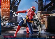 Spider-Man Videogame Masterpiece Actionfigur 1/6 Cyborg Spider-Man Suit 2021 Toy Fair Exclusive 30cm