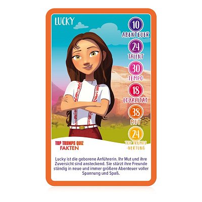 Spirit Kartenspiel Top Trumps Quiz *Deutsche Version*