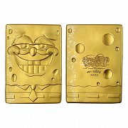 SpongeBob Schwammkopf Metallbarren Limited Edition (vergoldet)