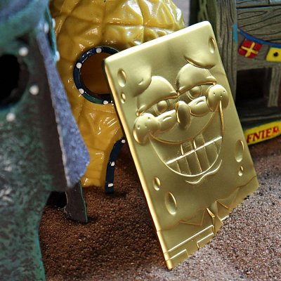 SpongeBob Schwammkopf Metallbarren Limited Edition (vergoldet)