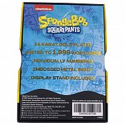 SpongeBob Schwammkopf Metallbarren Limited Edition (vergoldet)