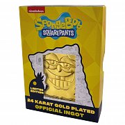 SpongeBob Schwammkopf Metallbarren Limited Edition (vergoldet)