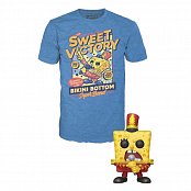SpongeBob Schwammkopf POP! & Tee Vinyl Figur & T-Shirt Set Spongebob Band