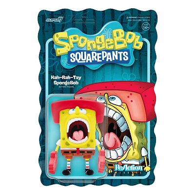 SpongeBob Schwammkopf ReAction Actionfigur Kah-Rah-Tay SpongeBob 10 cm