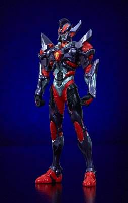 SSSS.Gridman Strong Style Sofvi Series PVC Statue Gridknight 19 cm --- BESCHAEDIGTE VERPACKUNG