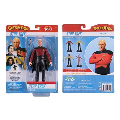 Star Trek: The Next Generation Bendyfigs Biegefigur Capt. Picard 19 cm