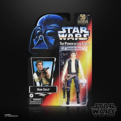 Star Wars Black Series The Power of the Force Actionfigur 2021 Han Solo Exclusive 15 cm - Beschädigte Verpackung