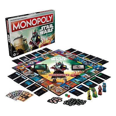 Star Wars Brettspiel Monopoly Boba Fett Edition *Englische Version*