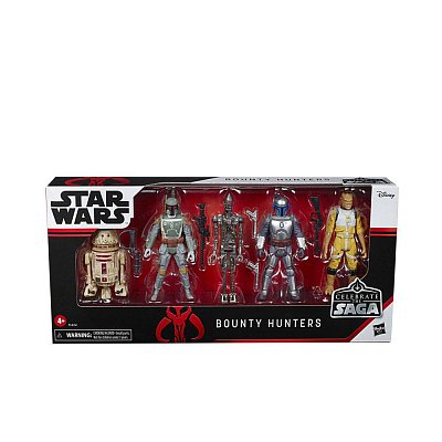Star Wars Celebrate the Saga Actionfiguren 5er-Pack 2020 Bounty Hunters 10 cm