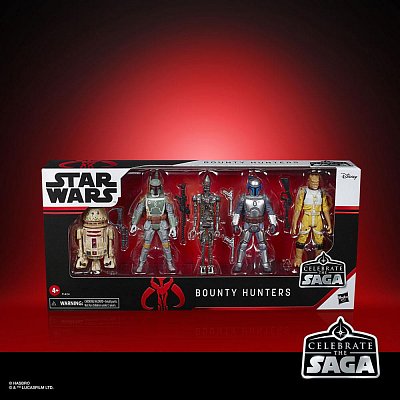 Star Wars Celebrate the Saga Actionfiguren 5er-Pack 2020 Bounty Hunters 10 cm
