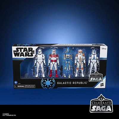 Star Wars Celebrate the Saga Actionfiguren 5er-Pack 2020 Galactic Republic 10 cm