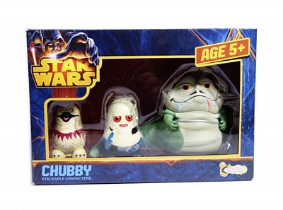 Star Wars Chubby Minifiguren 3er-Pack Jabba\'s Palace 9 cm