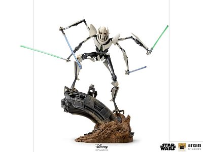 Star Wars Deluxe BDS Art Scale Statue 1/10 General Grievous 33 cm - Beschädigte Verpackung