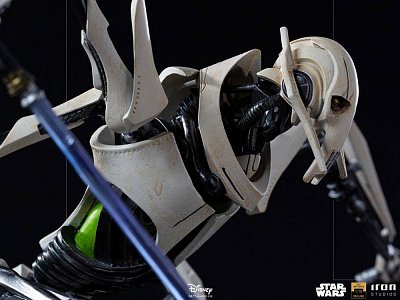 Star Wars Deluxe BDS Art Scale Statue 1/10 General Grievous 33 cm - Beschädigte Verpackung