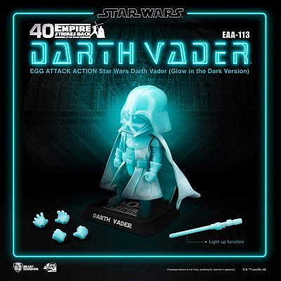 Star Wars Egg Attack Actionfigur Darth Vader Glow In The Dark Ver. 16 cm