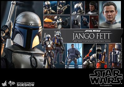 Star Wars Episode II Movie Masterpiece Actionfigur 1/6 Jango Fett 30 cm