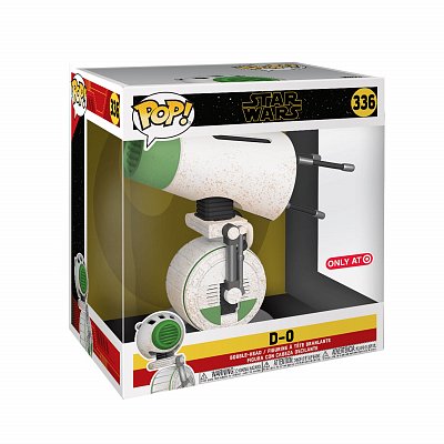 Star Wars Episode IX Super Sized POP! Vinyl Figur D-O 25 cm  --- BESCHAEDIGTE VERPACKUNG