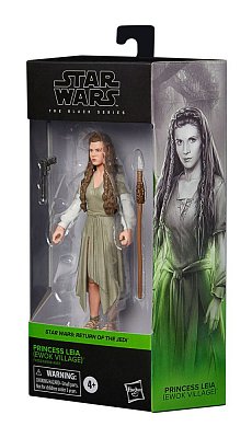 Star Wars Episode VI Black Series Actionfigur 2022 Princess Leia (Ewok Village) 15 cm