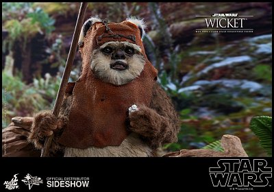 Star Wars Episode VI Movie Masterpiece Actionfigur 1/6 Wicket 15 cm