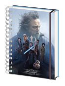 Star Wars Episode VIII Notizbuch A5 Cast