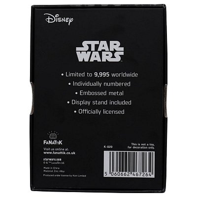 Star Wars Iconic Scene Collection Metallbarren The Millenium Falcon Limited Edition