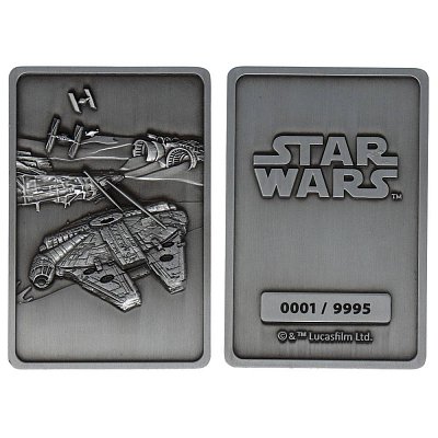 Star Wars Iconic Scene Collection Metallbarren The Millenium Falcon Limited Edition