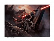 Star Wars Kunstdruck Darth Maul: Savage Rage 46 x 61 cm - ungerahmt