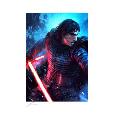 Star Wars Kunstdruck The Duel: Kylo Ren 46 x 61 cm - ungerahmt