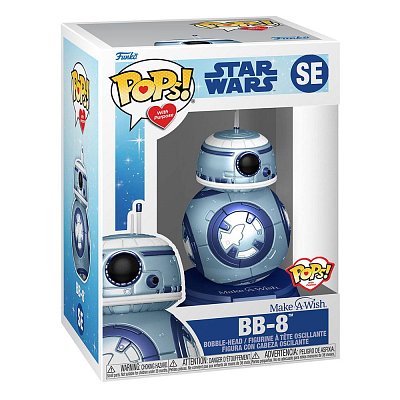 Star Wars Make a Wish 2022 POP! Star Wars Vinyl Figur BB-8 (Metallic) 9 cm