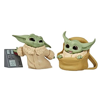 Star Wars Mandalorian Bounty Collection Figuren 2er-Pack The Child Speeder Ride & Touching Buttons