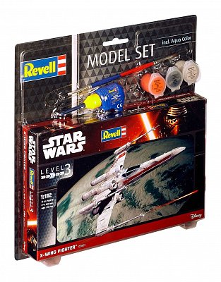 Star Wars Modellbausatz 1/112 Model Set X-Wing Fighter 11 cm