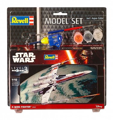 Star Wars Modellbausatz 1/112 Model Set X-Wing Fighter 11 cm