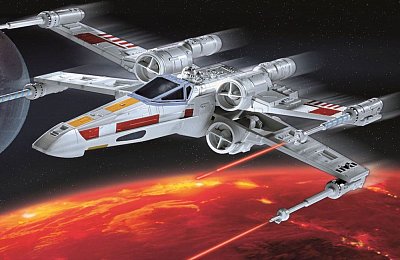 Star Wars Modellbausatz 1/57 X-wing Fighter 22 cm