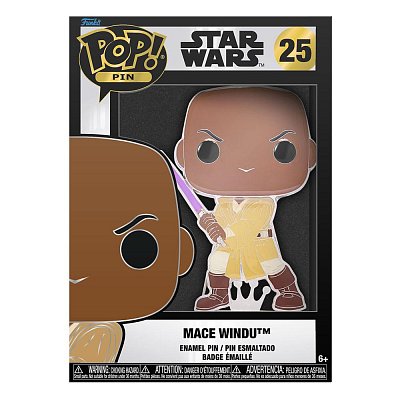 Star Wars POP! Pin Ansteck-Pin Mace Windu 10 cm