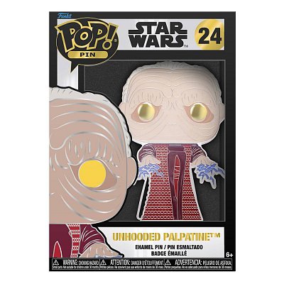 Star Wars POP! Pin Ansteck-Pin Unhooded Palpatine 10 cm