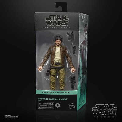 Star Wars Rogue One Black Series Actionfigur 2021 Captain Cassian Andor 15 cm