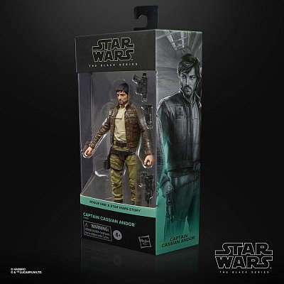 Star Wars Rogue One Black Series Actionfigur 2021 Captain Cassian Andor 15 cm