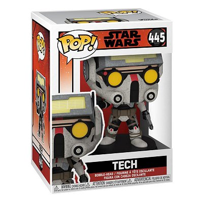 Star Wars: The Bad Batch POP! TV Vinyl Figur Tech 9 cm