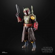Star Wars: The Book of Boba Fett Black Series Deluxe Actionfigur 2022 Boba Fett (Throne Room) 15 cm - Beschädigte Verpackung