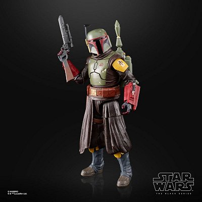 Star Wars: The Book of Boba Fett Black Series Deluxe Actionfigur 2022 Boba Fett (Throne Room) 15 cm - Beschädigte Verpackung