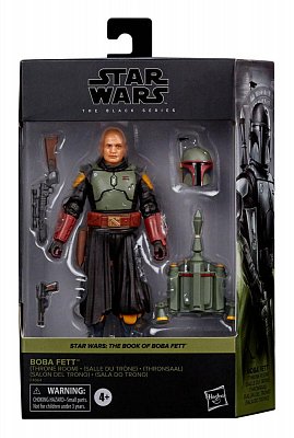 Star Wars: The Book of Boba Fett Black Series Deluxe Actionfigur 2022 Boba Fett (Throne Room) 15 cm - Beschädigte Verpackung