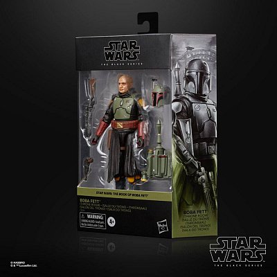 Star Wars: The Book of Boba Fett Black Series Deluxe Actionfigur 2022 Boba Fett (Throne Room) 15 cm - Beschädigte Verpackung