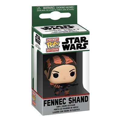 Star Wars The Book of Boba Fett Pocket POP! Vinyl Schlüsselanhänger 4 cm Fennec Shand Display (12)