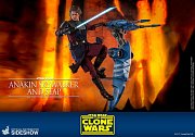 Star Wars The Clone Wars Actionfigur 1/6 Anakin Skywalker & STAP 31 cm