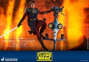 Star Wars The Clone Wars Actionfigur 1/6 Anakin Skywalker & STAP 31 cm