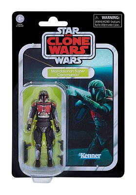 Star Wars: The Clone Wars Vintage Collection Actionfigur 2022 Mandalorian Super Commando 10 cm