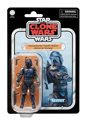 Star Wars: The Clone Wars Vintage Collection Actionfigur 2023 Mandalorian Death Watch Airborne Trooper 10 cm